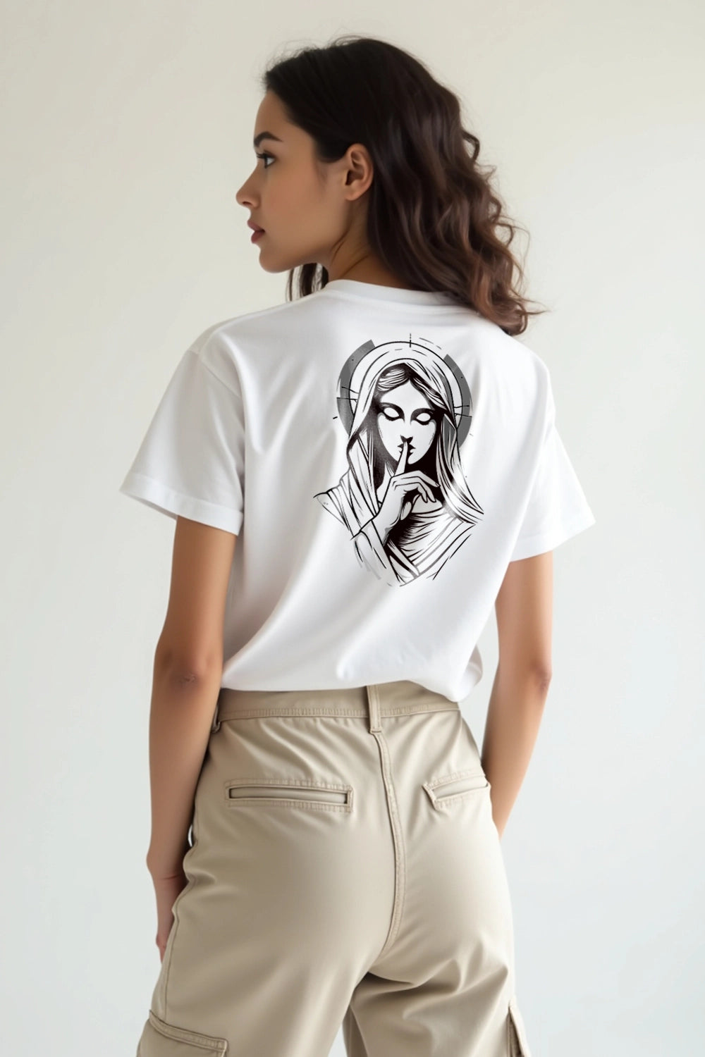 Camisa Básica Silêncio de Maria