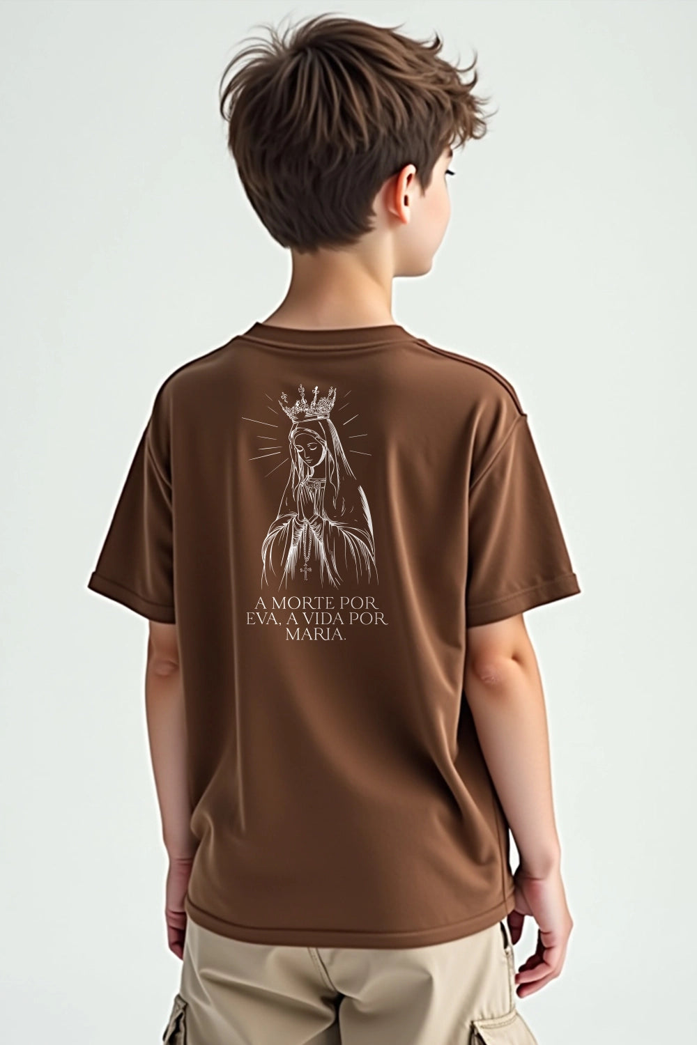 Camisa Infantil Nsa de Fátima