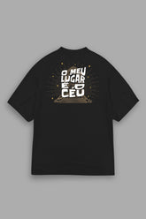 Camisa Oversized O Meu Lugar é o Céu