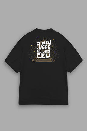 Camisa Oversized O Meu Lugar é o Céu