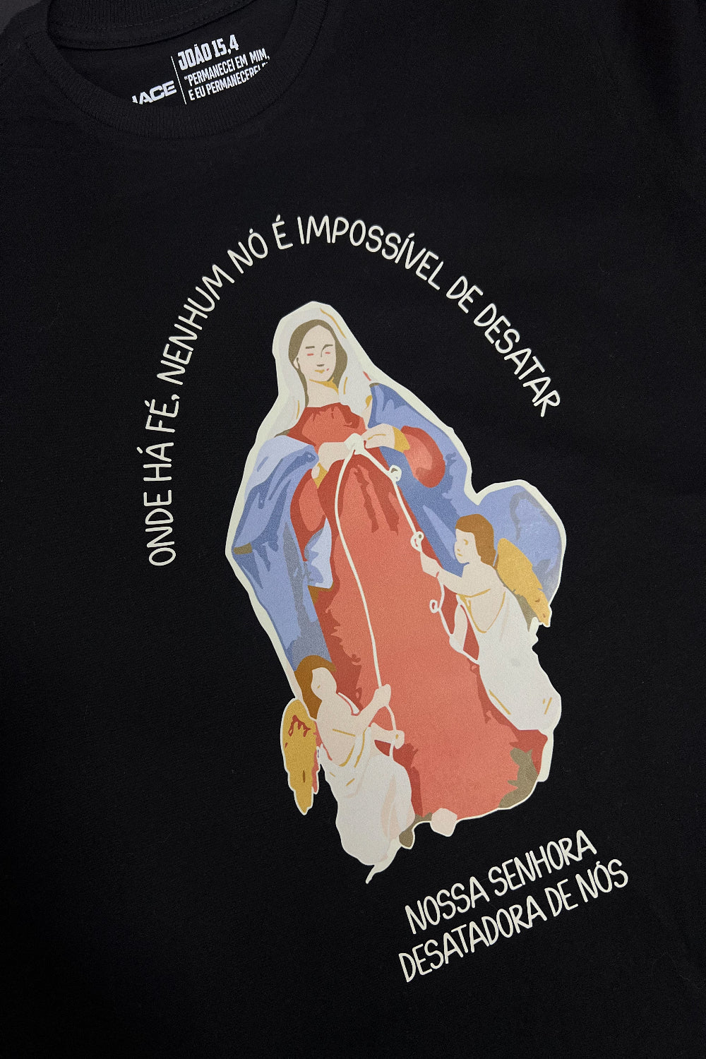 Camisa Oversized Nsa Desatadora de Nós