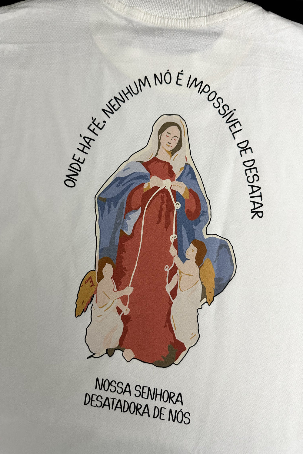 Camisa Oversized Nsa Desatadora de Nós