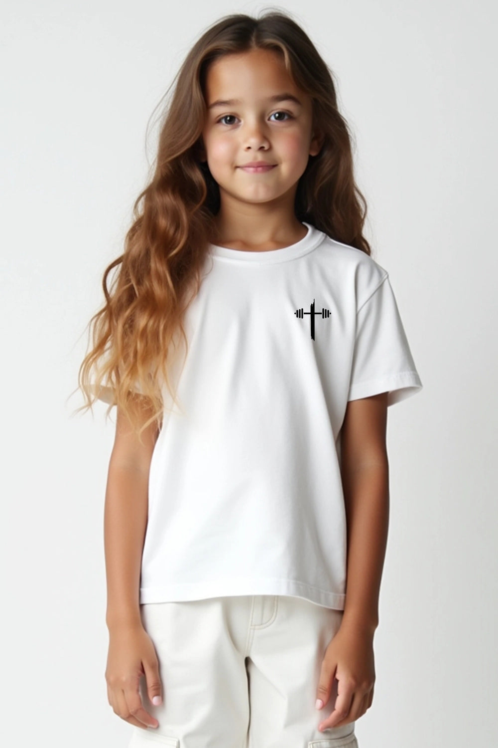 Camisa Infantil Deus é Minha Força