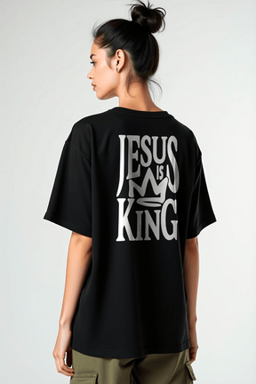 Camisa Oversized Jesus is King 3 - Hace | Moda Cristã