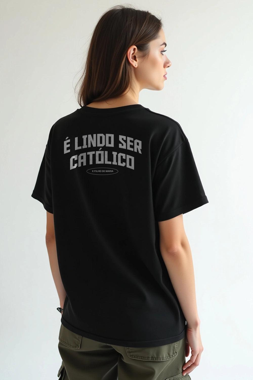 Camisa Básica Orgulho De Ser Católico