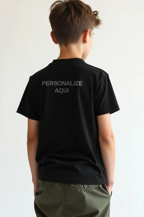 Camisa Infantil Personalizada - Monte sua Estampa
