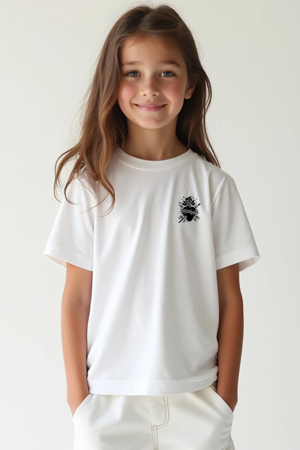 Camisa Infantil É Lindo ser Católico 25.6
