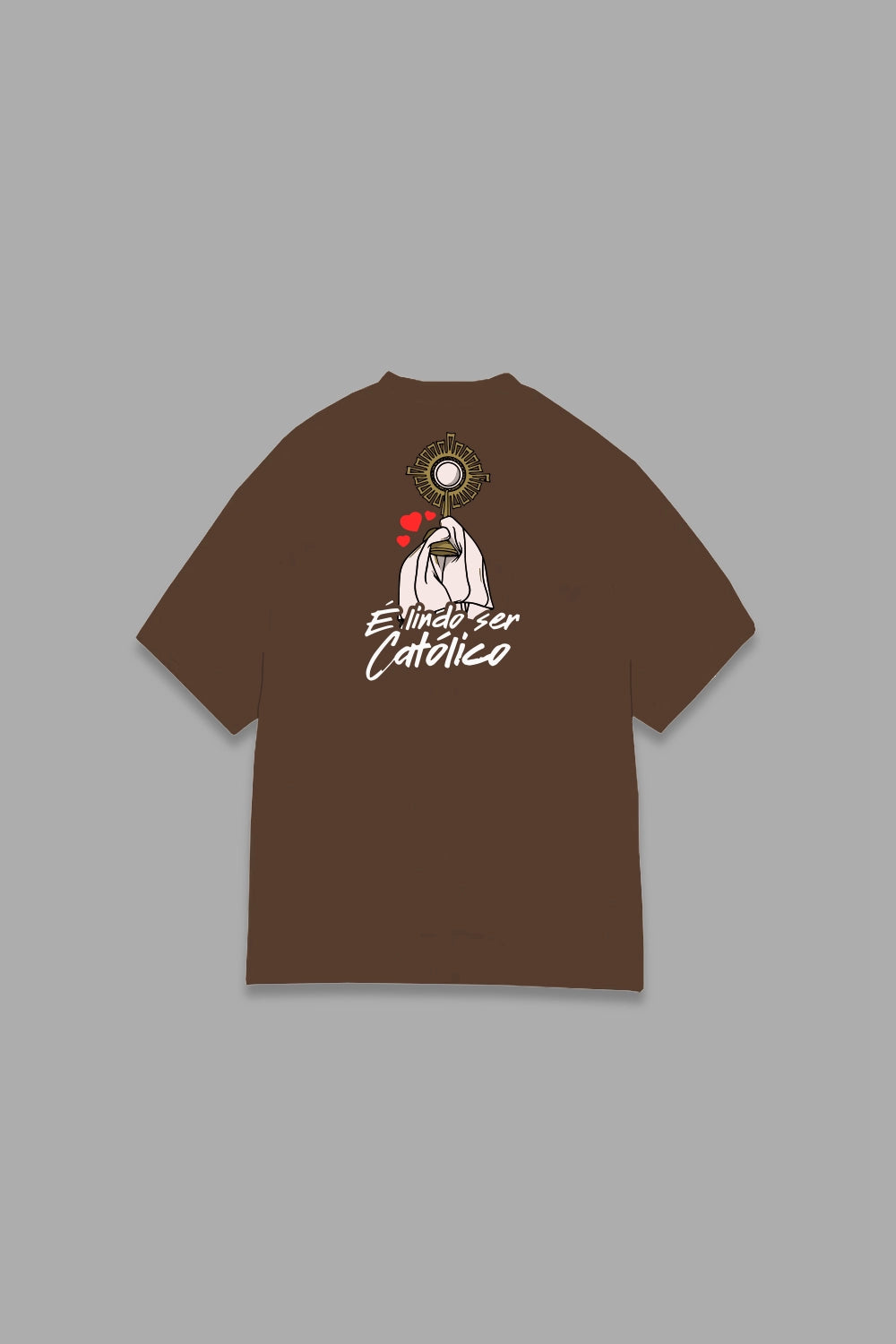 Camisa Infantil É Lindo ser Católico 25.6