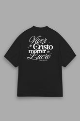 Camisa Oversized Viver é Cristo