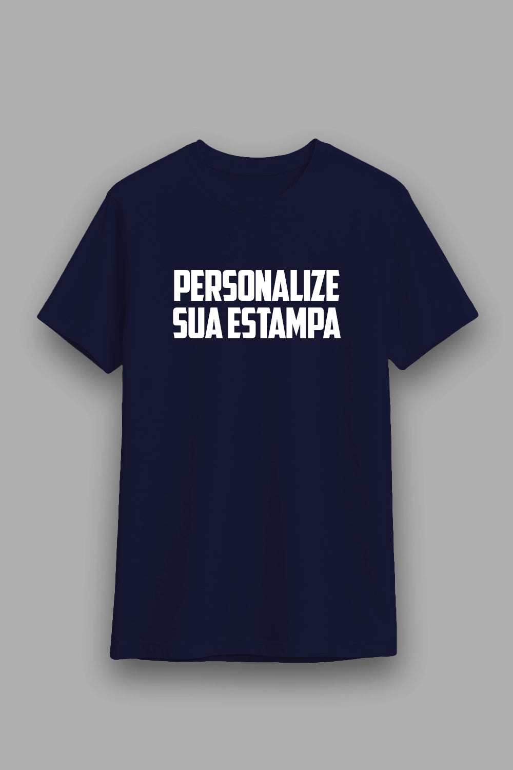 Camisa Básica Personalizada - Monte sua Estampa