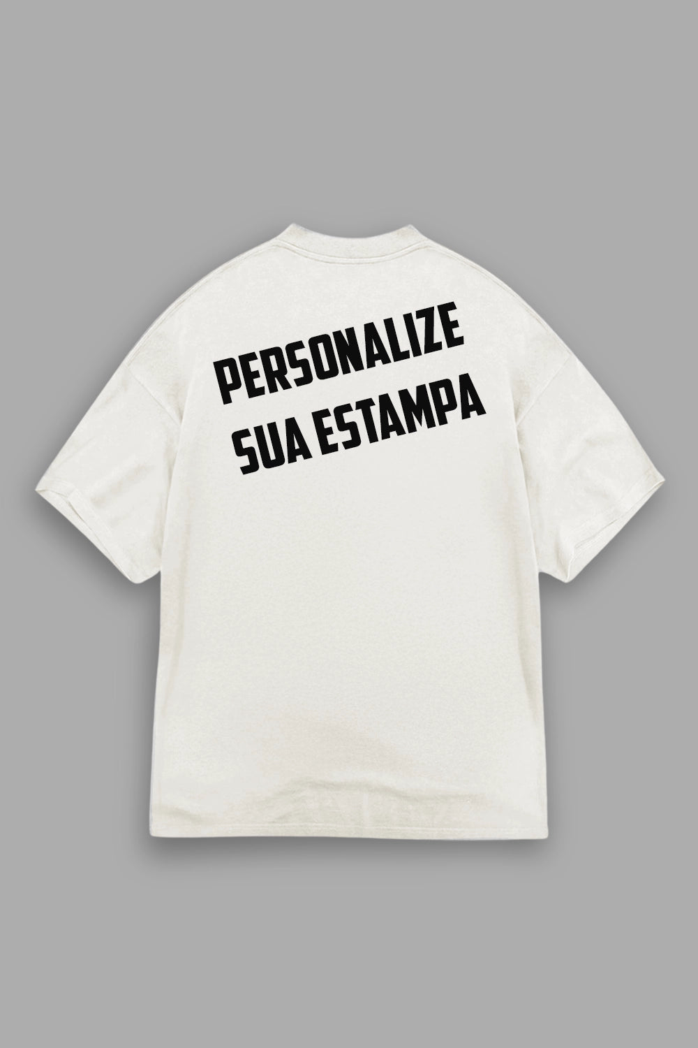 Camisa Oversized Personalizada - Monte sua Estampa