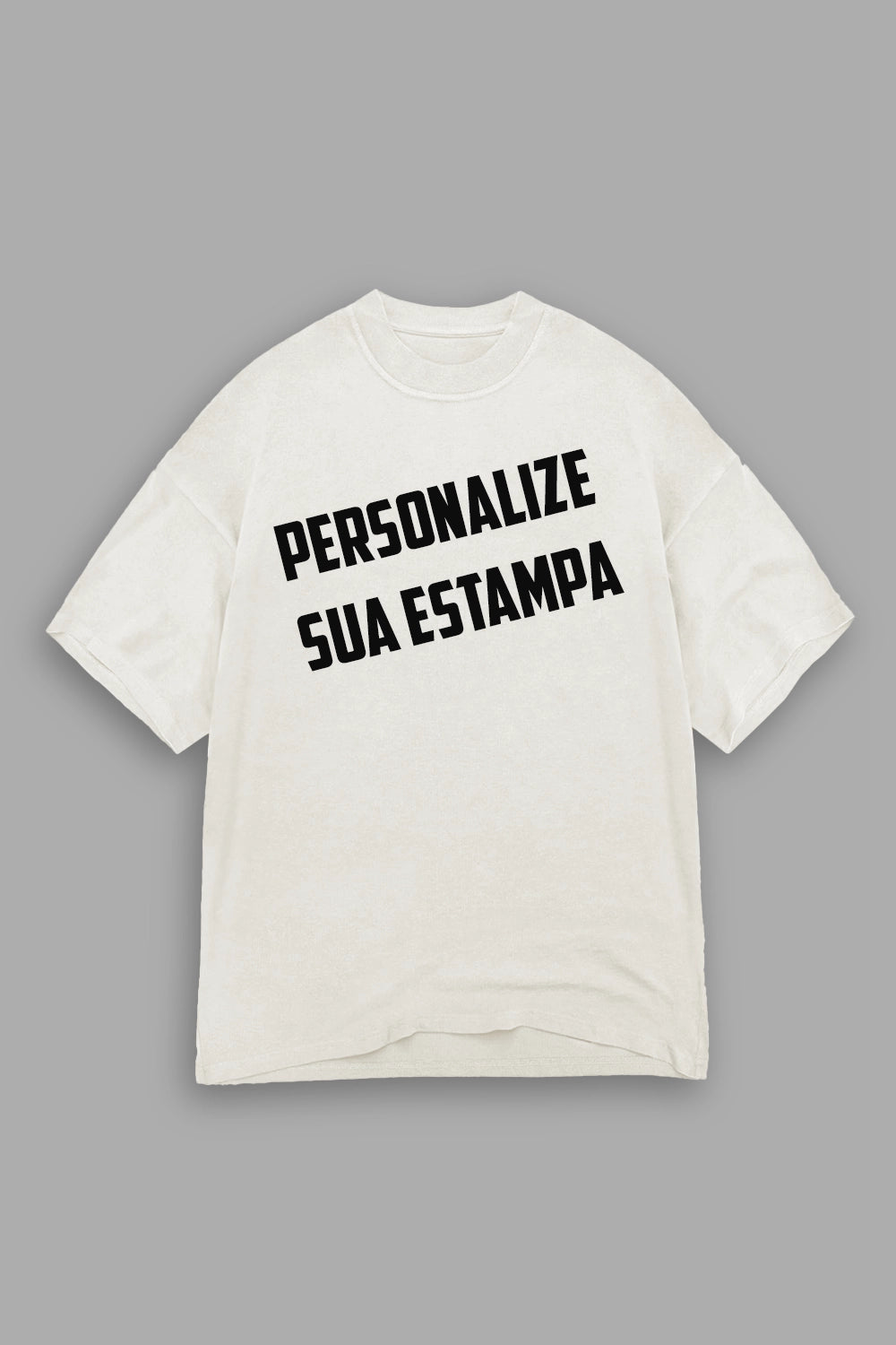 Camisa Oversized Personalizada - Monte sua Estampa