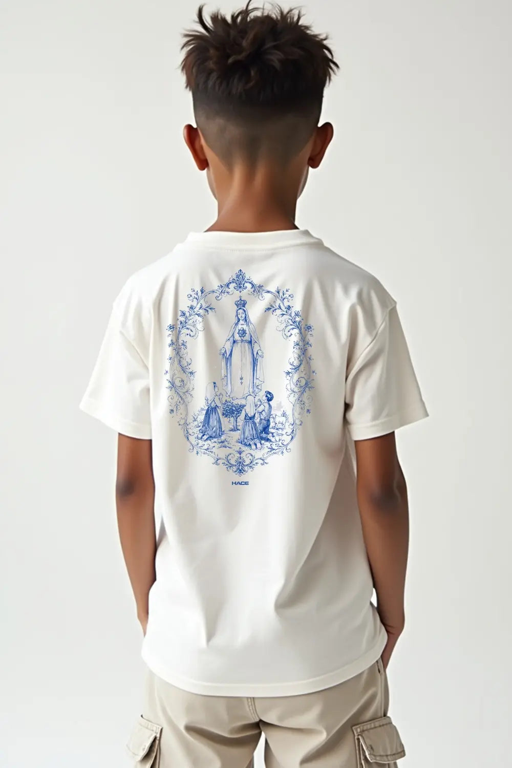 Camisa Infantil Rogai por Nós