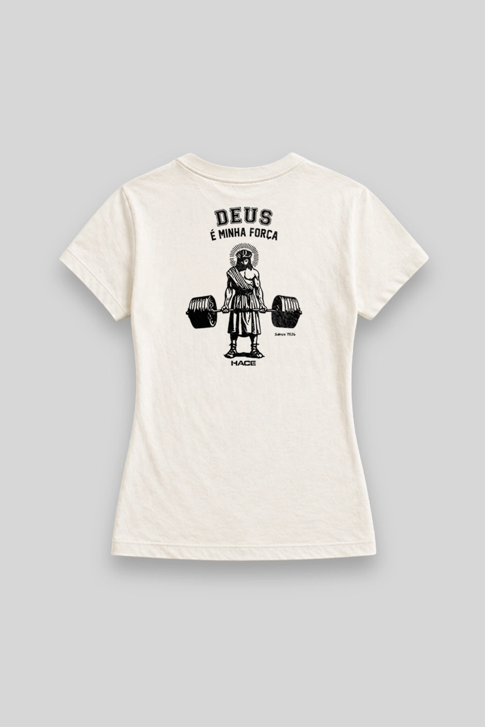 Camisa Babylook Deus é Minha Força