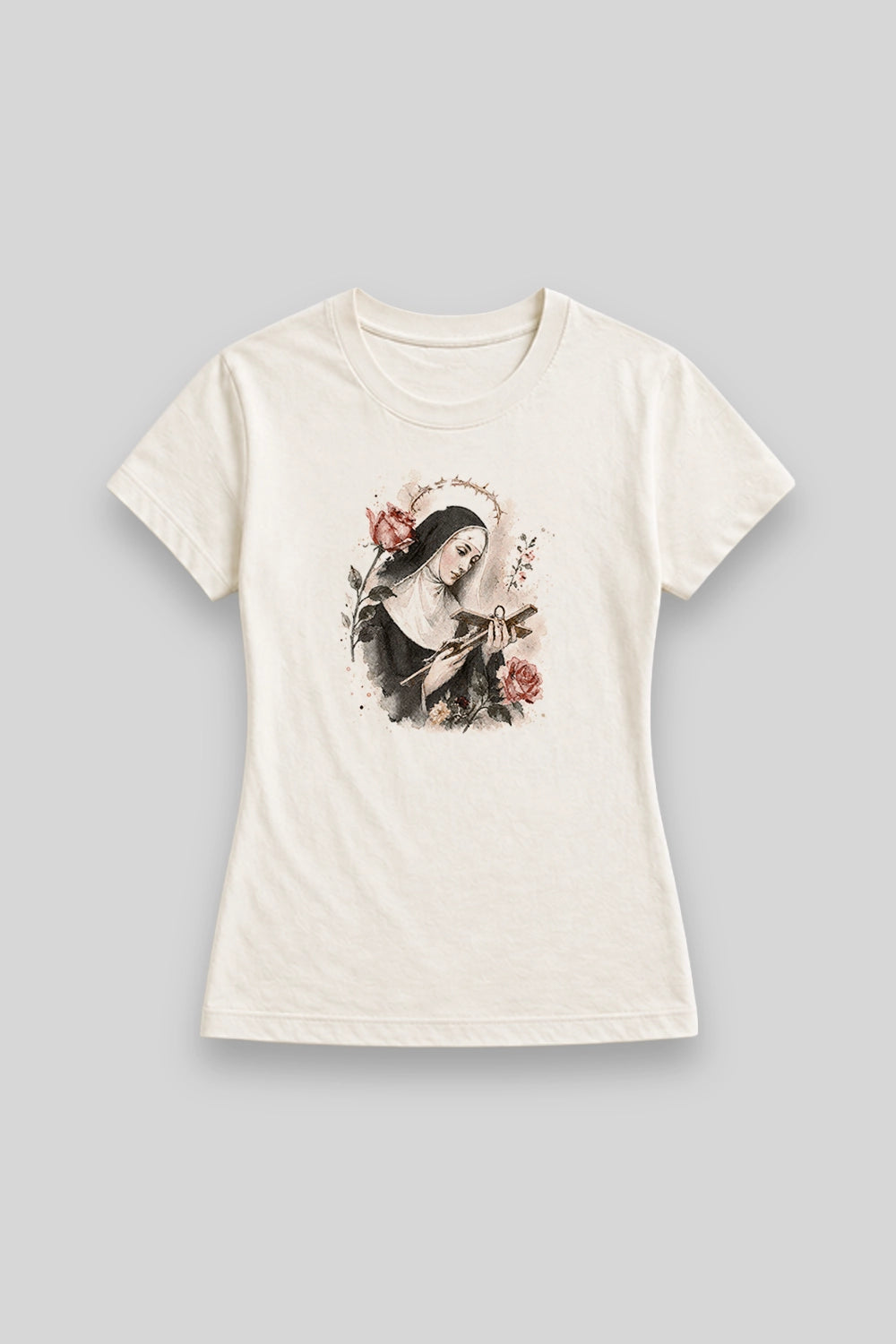 Camisa Babylook Santa Rita de Cássia