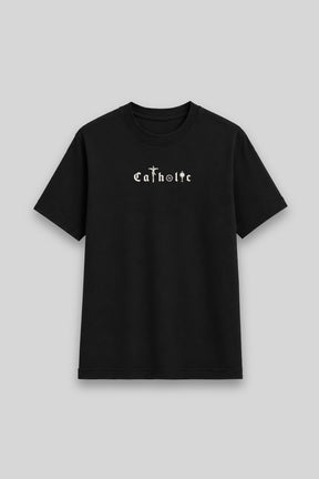 Camisa Básica Catholic preta | HACE