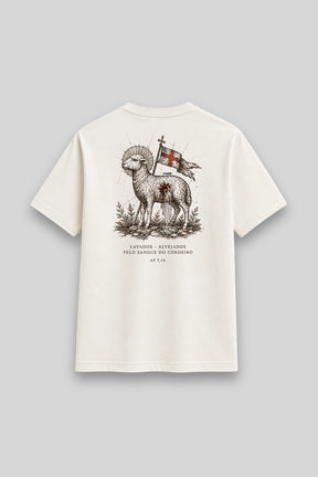 Camisa Básica Cordeiro de Deus branca | HACE