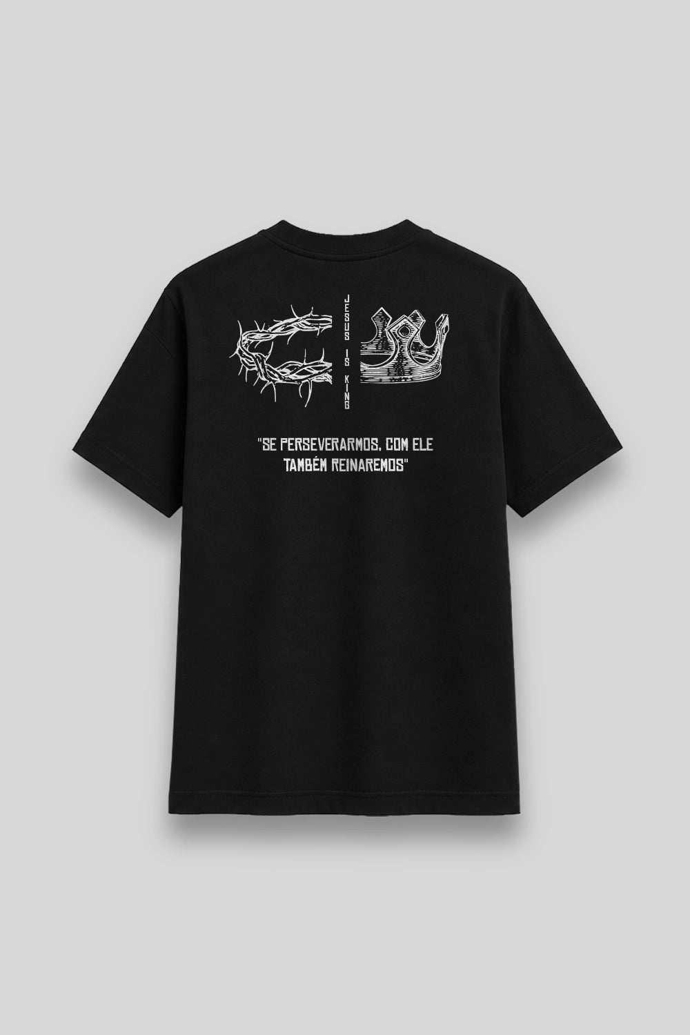 Camisa Básica Da Cruz a Coroa preta | HACE