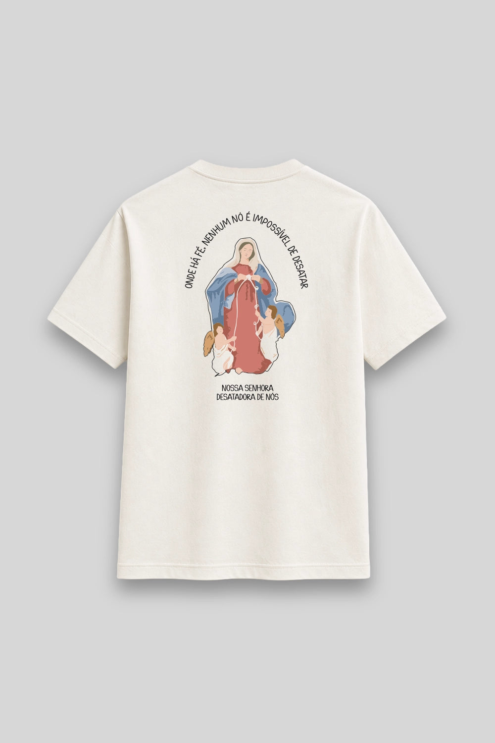 Camisa Básica Desatadora de Nós branca | HACE