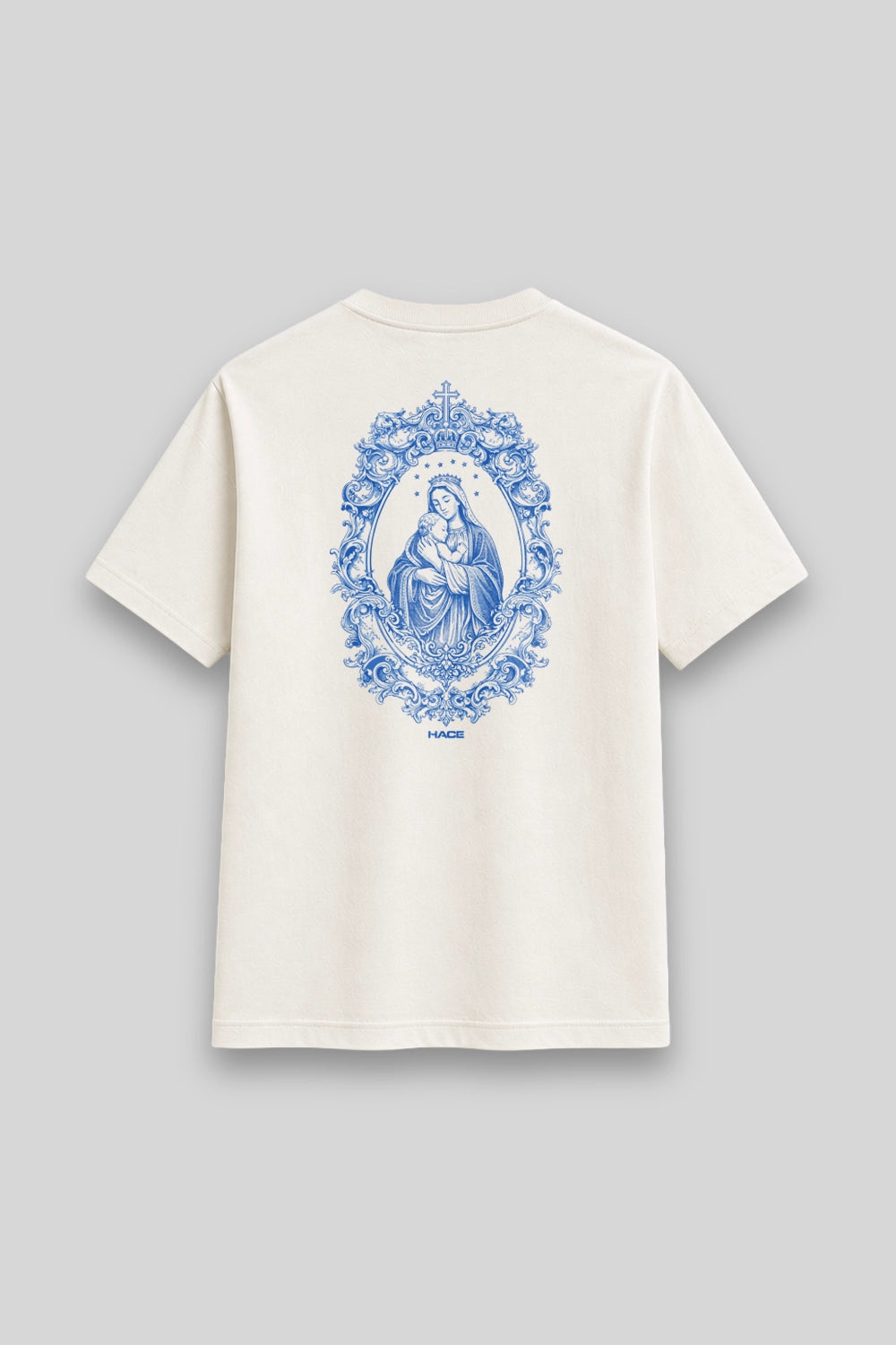 Camisa Básica Mãe Santíssima branca | HACE