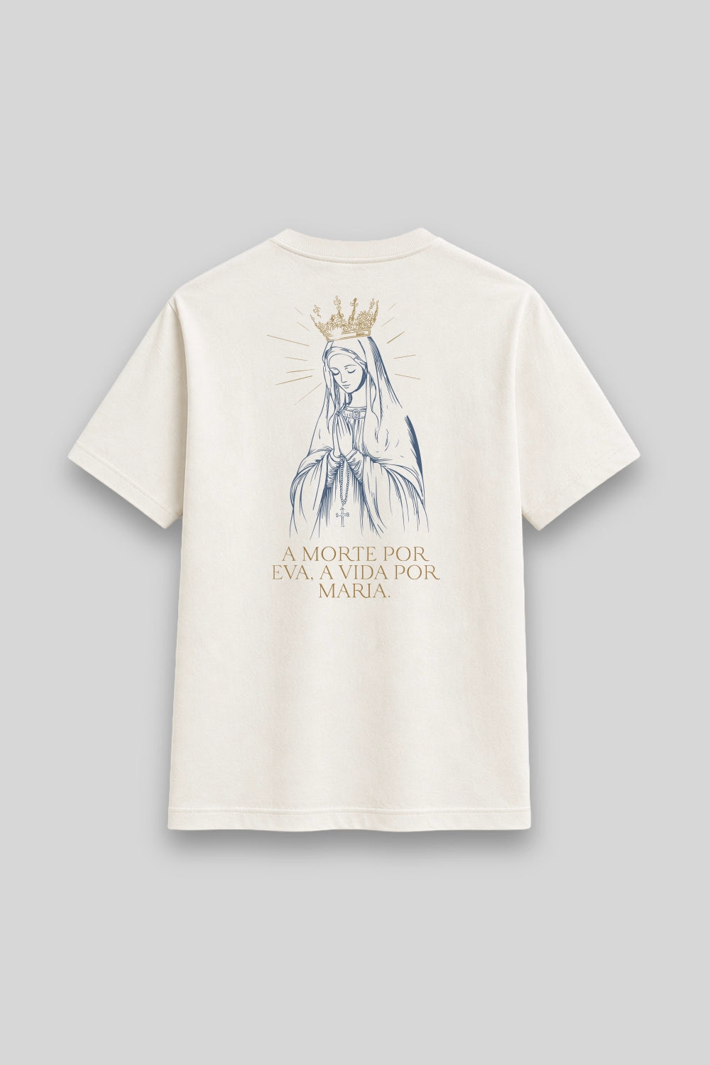 Camisa Básica Nsa de Fátima branca | HACE