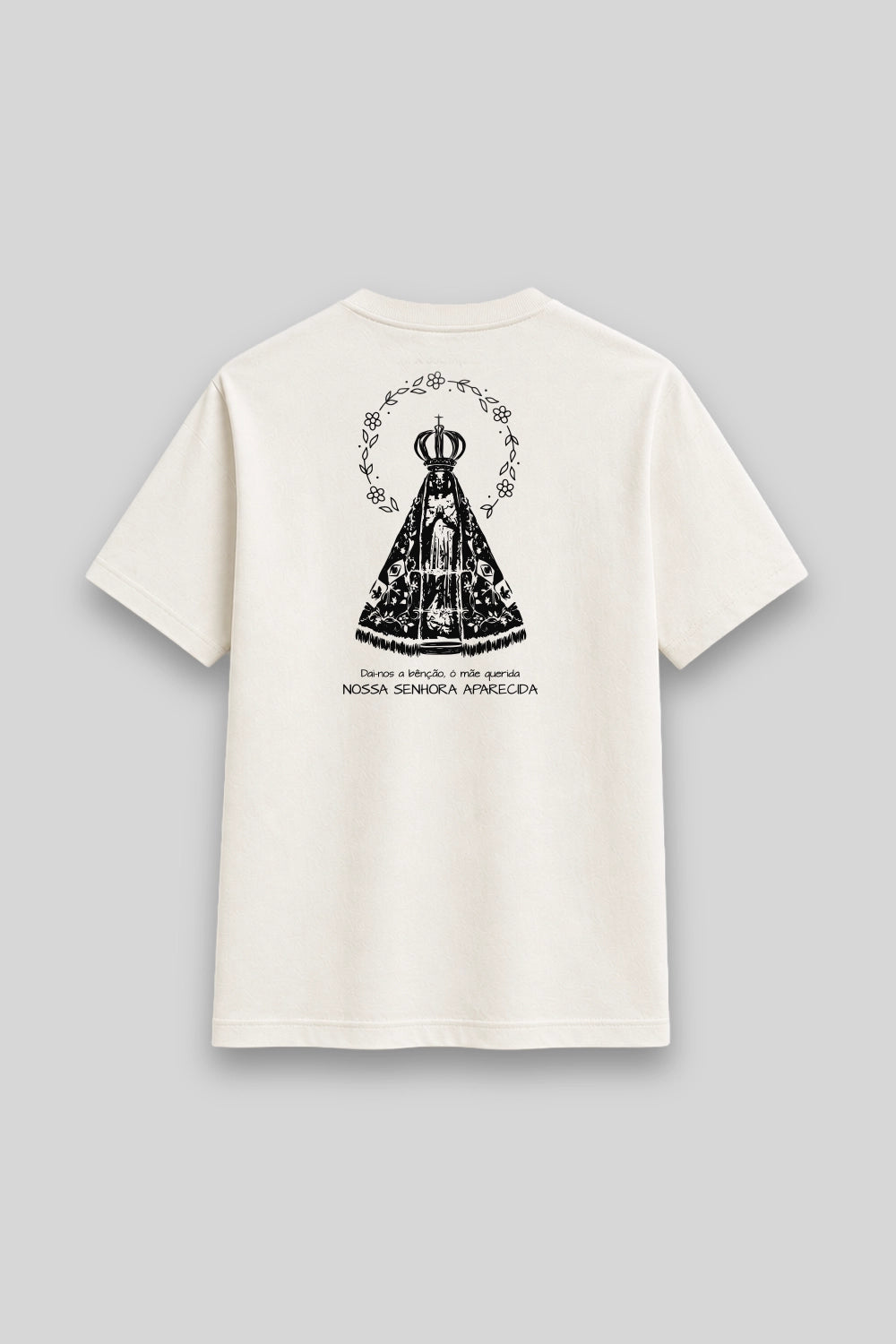Camisa Básica Nossa Senhora Aparecida branca | HACE