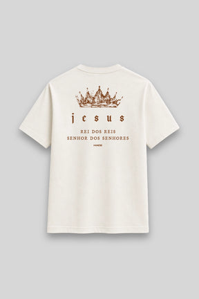 Camisa Básica Rei dos Reis branca | HACE