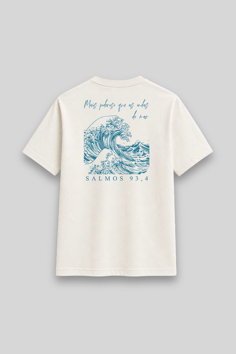 Camisa Básica Salmos 93,4 branca | HACE