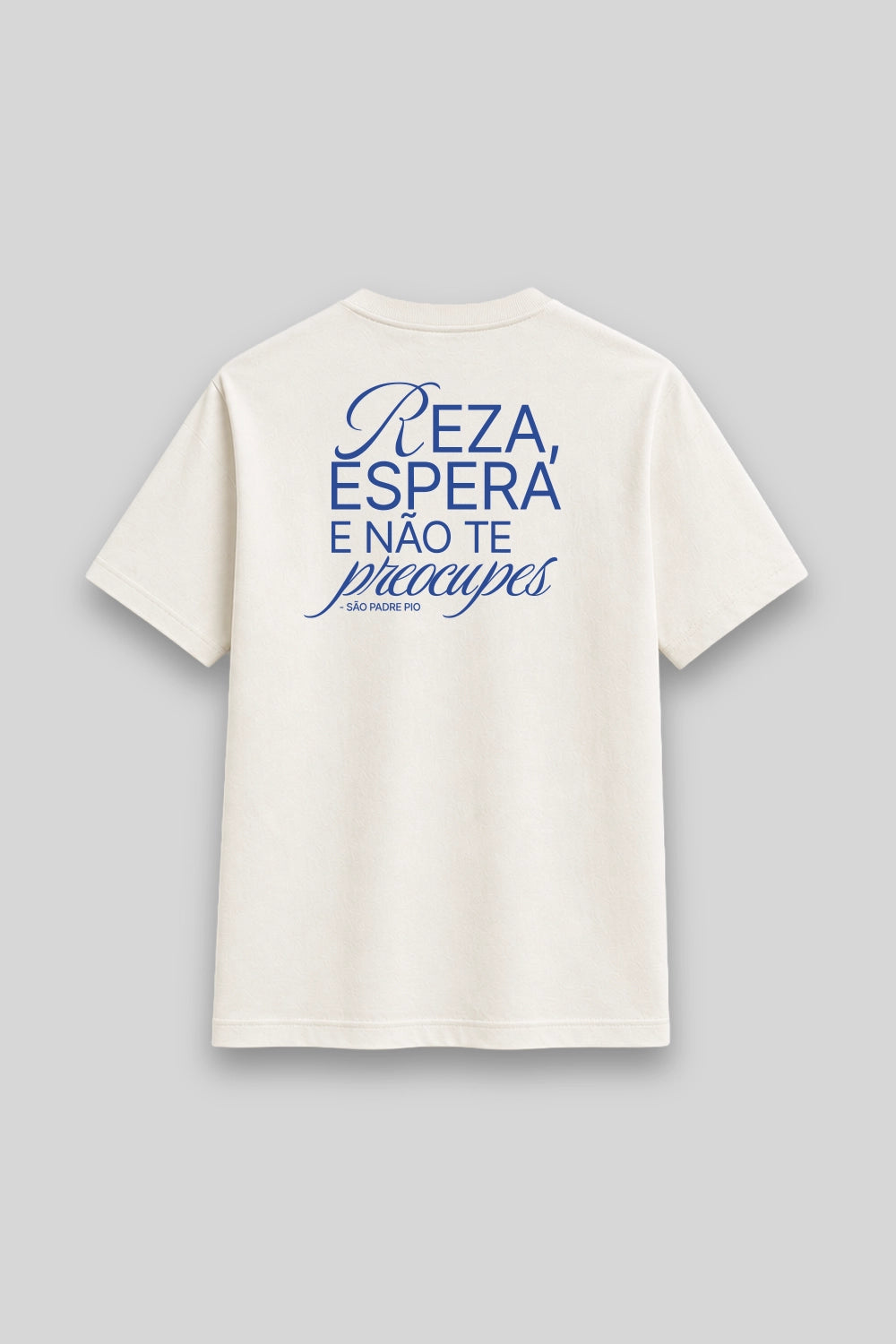 Camisa Básica São Padre Pio branca | HACE
