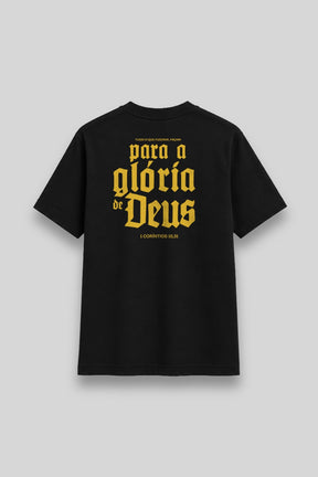 Camisa Básica Tudo Para a Sua Glória preta | HACE