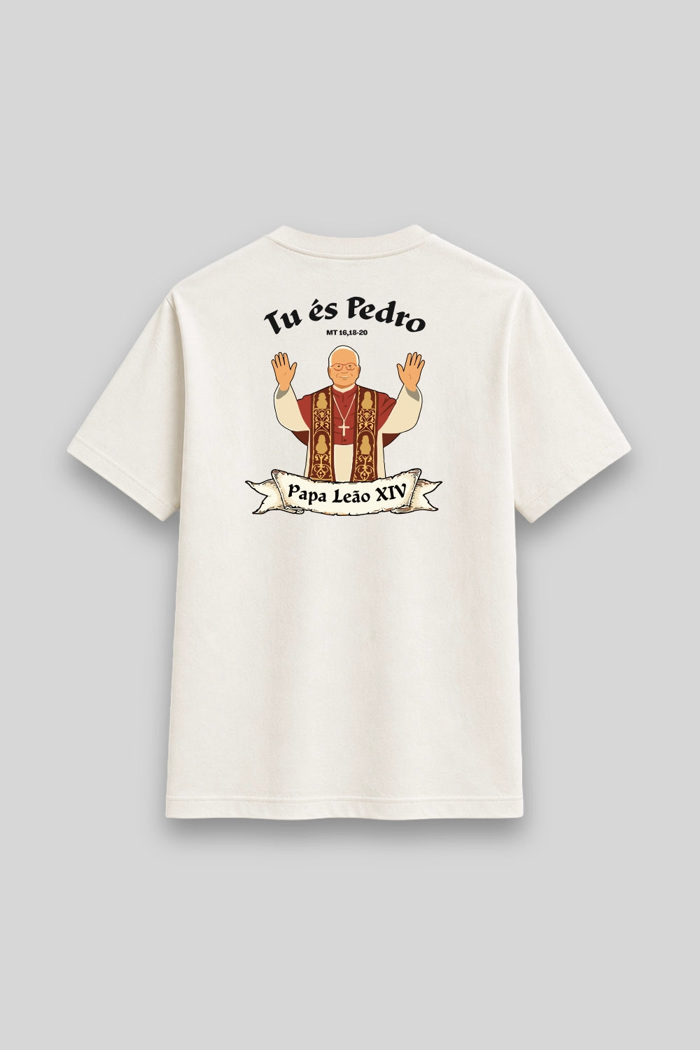 Camisa Básica Tu és Pedro branca | HACE