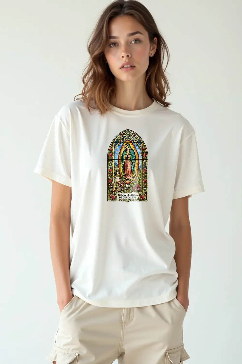 Camisa Básica Guadalupe Vitral