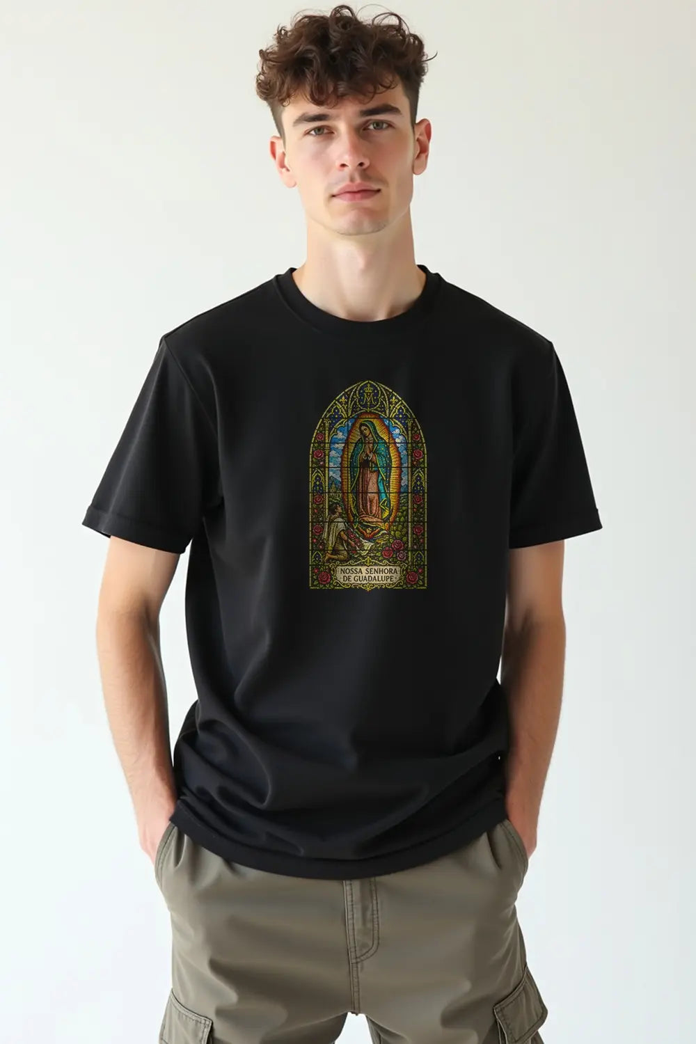 Camisa Básica Guadalupe Vitral