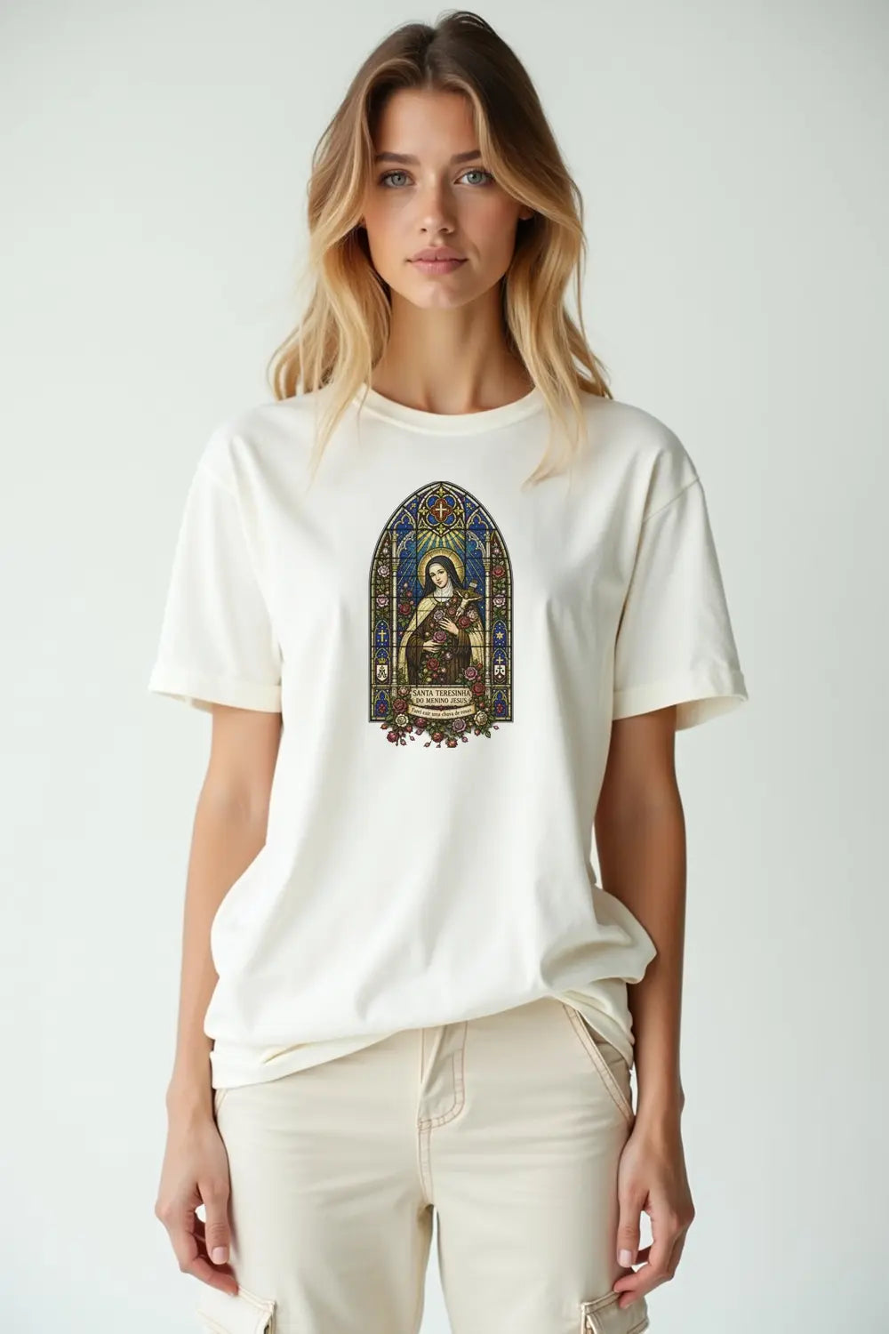 Camisa Básica Santa Teresinha Vitral