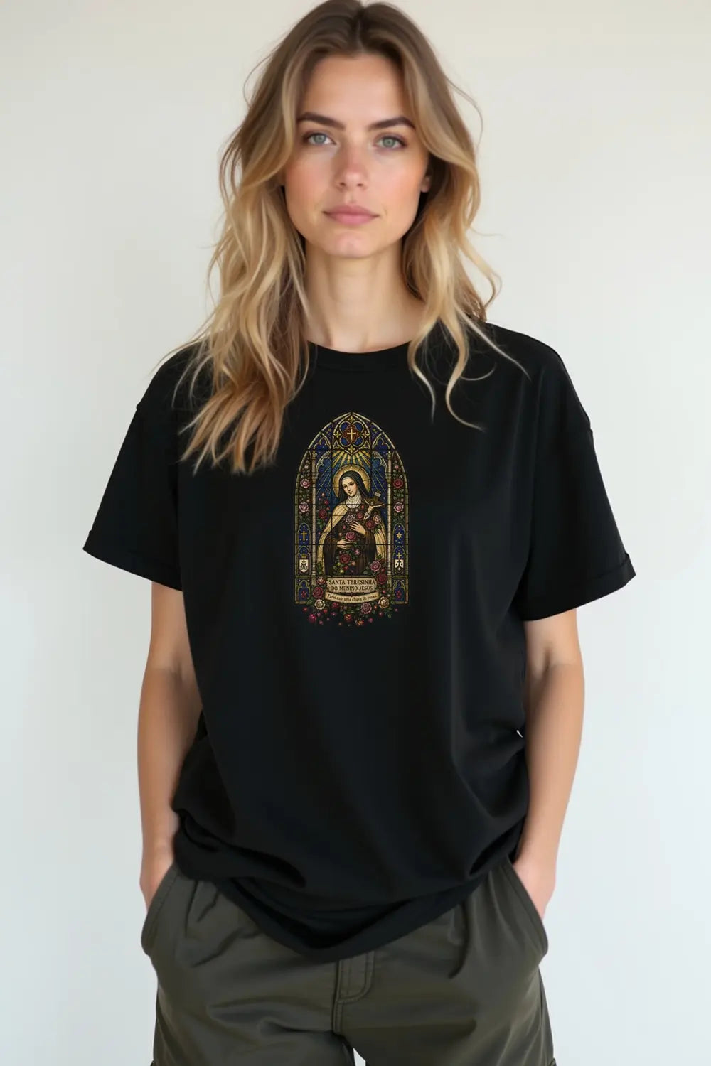 Camisa Básica Santa Teresinha Vitral