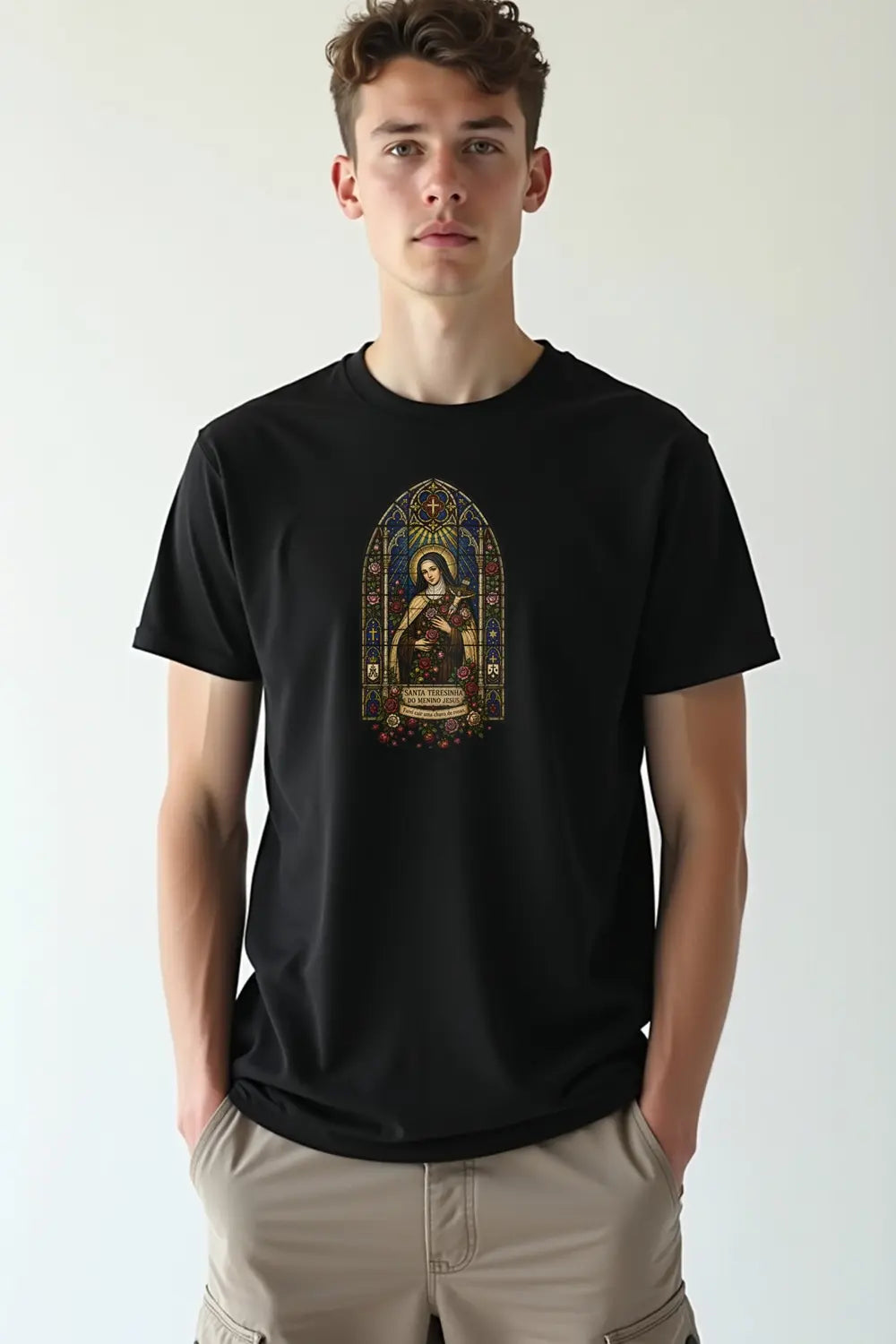 Camisa Básica Santa Teresinha Vitral