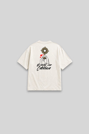 Camisa Infantil É Lindo ser Católico branca | HACE