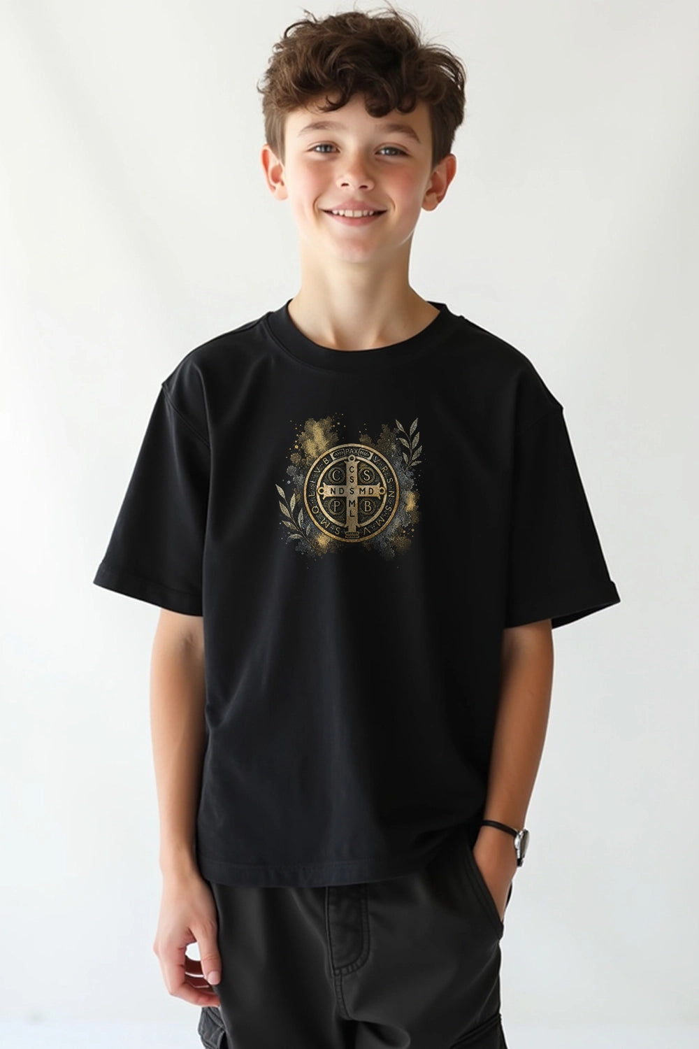 Camisa Infantil Medalha São Bento