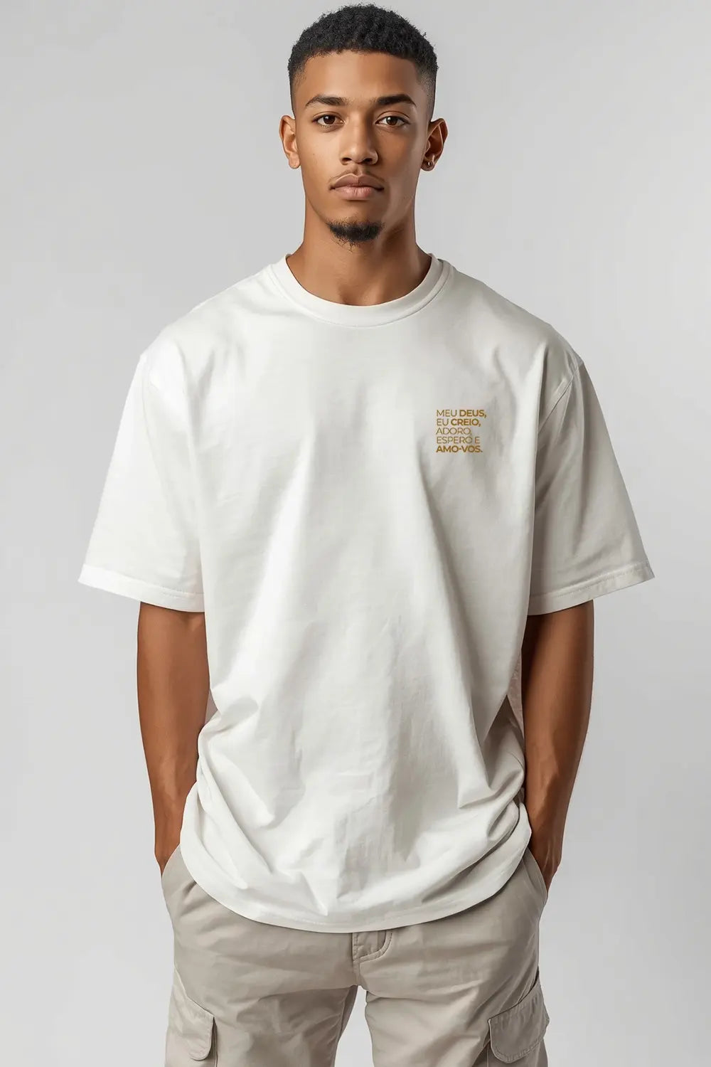 Camisa Oversized Amor Maior
