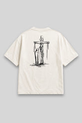Camisa Oversized Crucificação [HACEDAY]