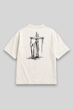 Camisa Oversized Crucificação [HACEDAY]