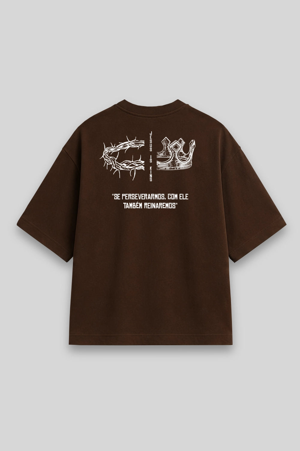 Camisa Oversized Da Cruz à Coroa