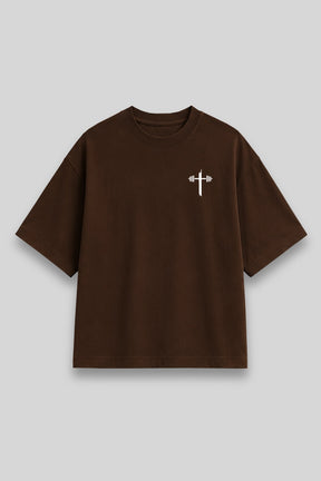 Camisa Oversized Deus é Minha Força [HACEDAY]