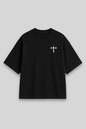 Camisa Oversized Deus é Minha Força [HACEDAY]
