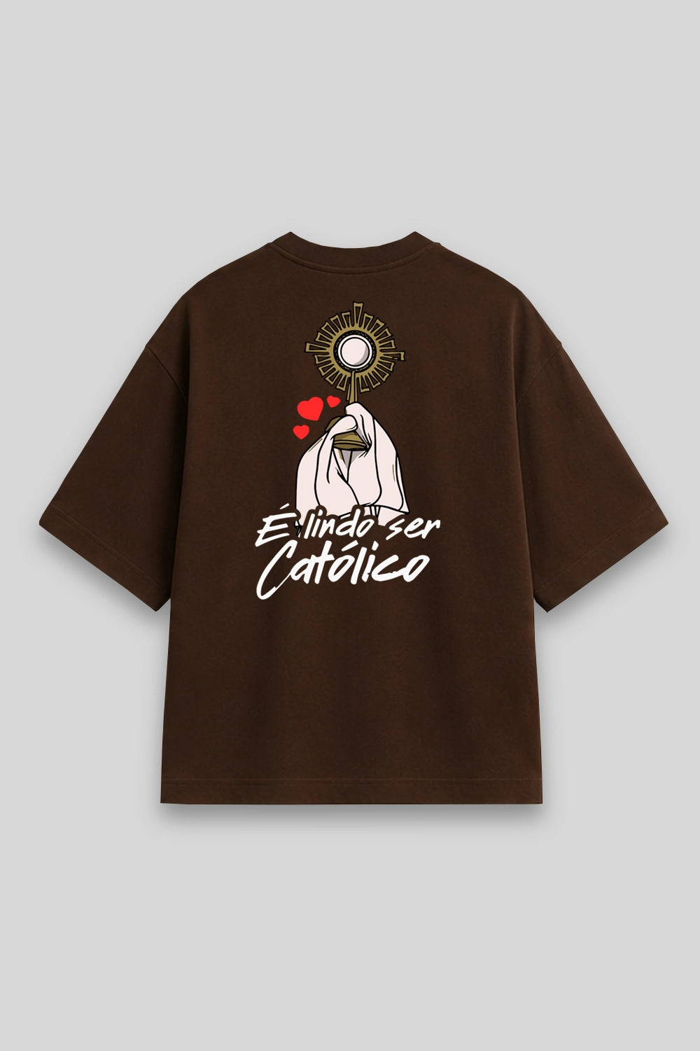 Camisa Oversized É lindo ser Católico