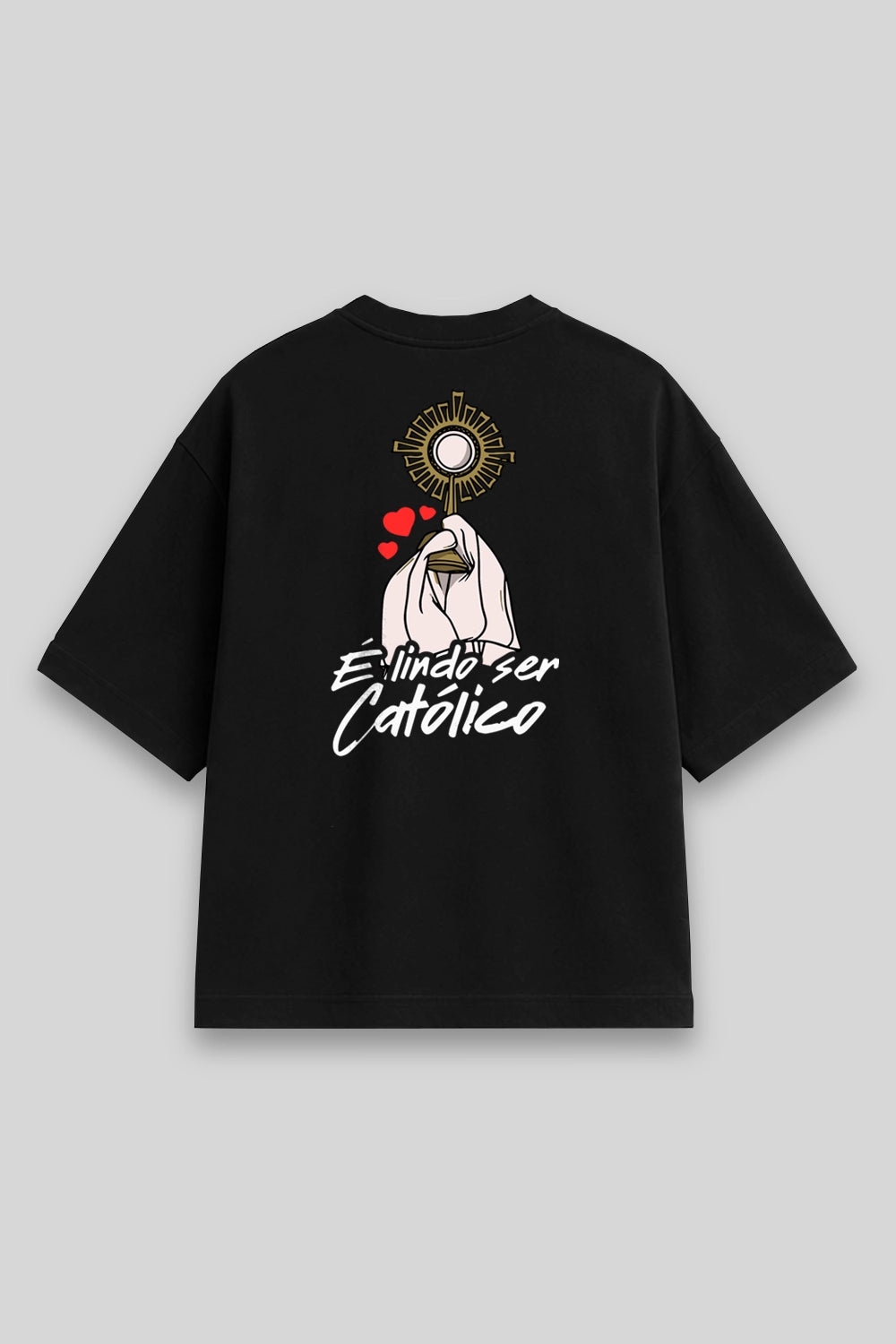 Camisa Oversized É lindo ser Católico