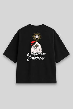Camisa Oversized É lindo ser Católico [HACEDAY]