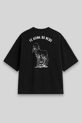 Camisa Oversized Fé Acima do Medo [HACEDAY]