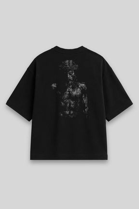 Camisa Oversized Flagelação preta | HACE