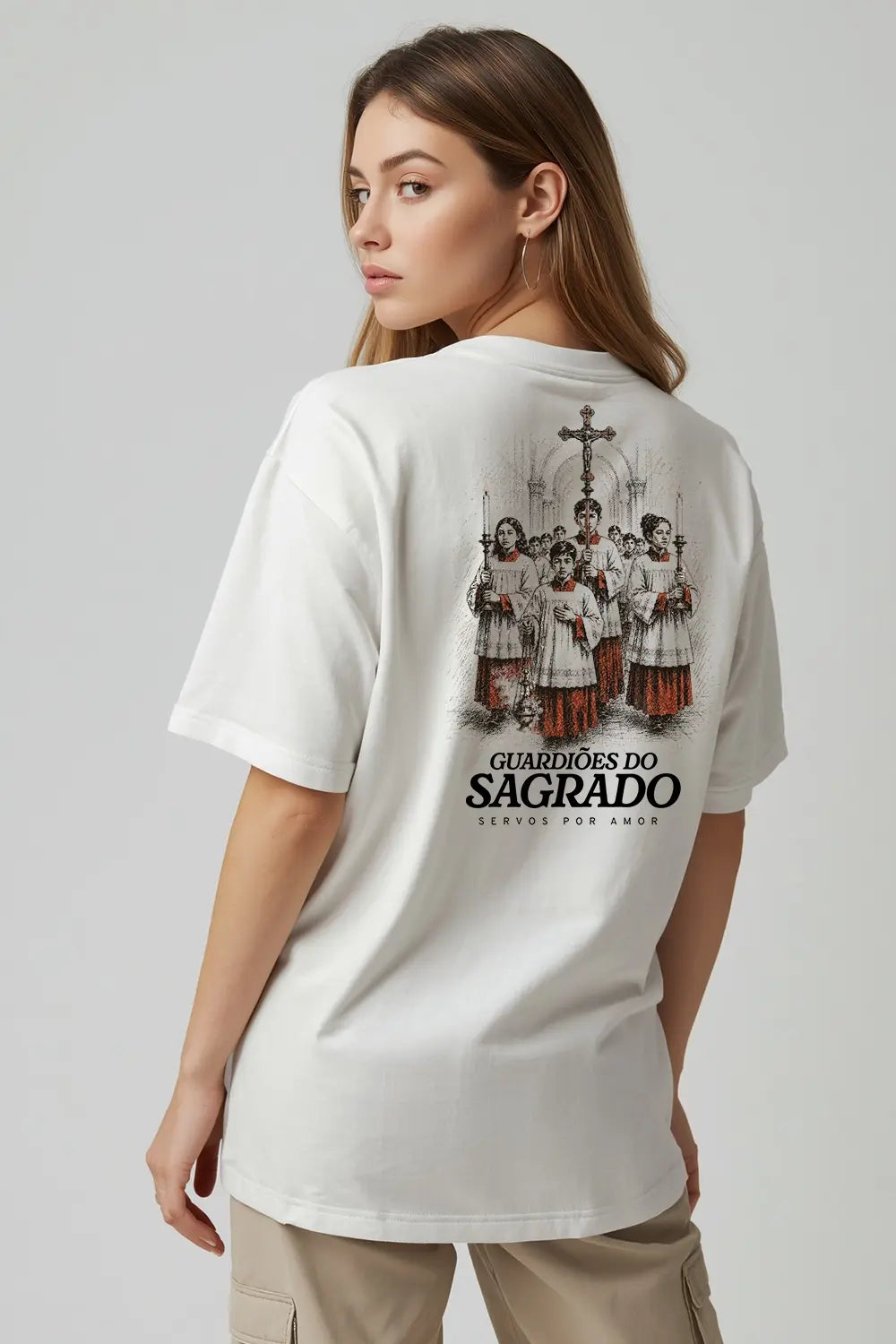 Camisa Oversized Guardiões do Sagrado